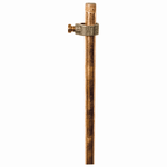 ElectroBraid Copper Ground Rod includes clamp Qty 1 each