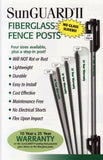 1/2" SunGUARD II Fiberglass Fence Post Qty 1 each